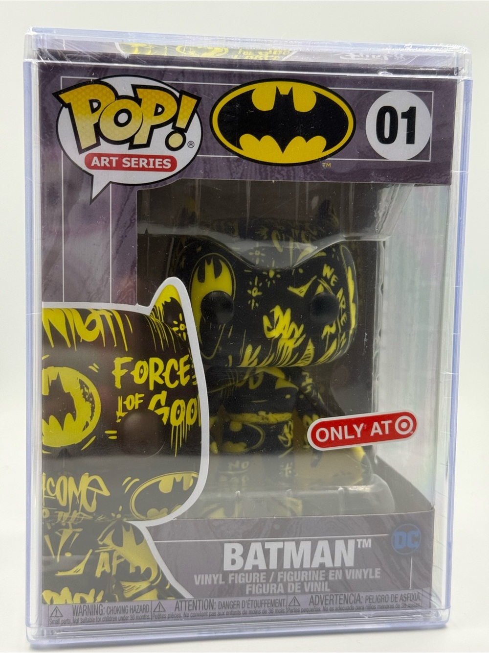 Funko Pop Batman Art Series #01 Target Exclusive Sealed in Pop Stack